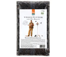 Graines de tournesol noires - 1kg - BIO