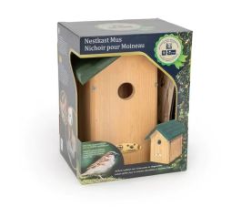 Nichoir - Oklahoma - pour moineaux - dia 34 mm
