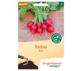 Radis - Bande de semences - Rudi - BIODYNAMIQUE